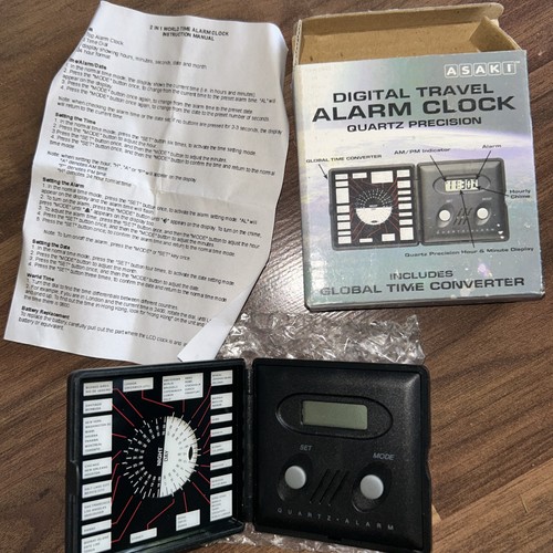 Asaki digital travel alarm - asaki,