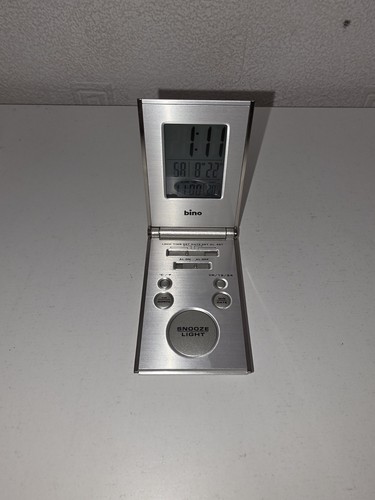 Bino folding lcd travel alarm - bino,