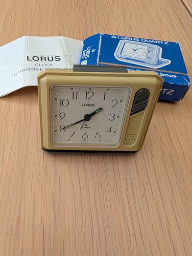 Lorus vintage travel - travel, alarm