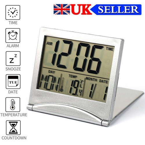 Folding lcd digital alarm - folding,