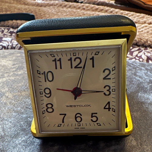 Westclox vintage style travel - vintage,