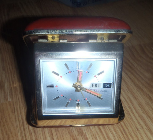 Vintage ingersoll travel alarm - vintage,