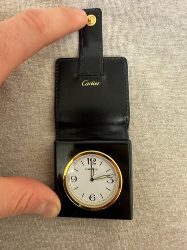 Cartier folding leather travel