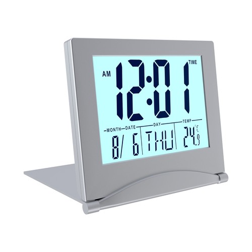 Digital alarm clock lcd - digital,