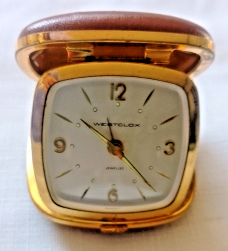 Vintage westclox jewelled - vintage,