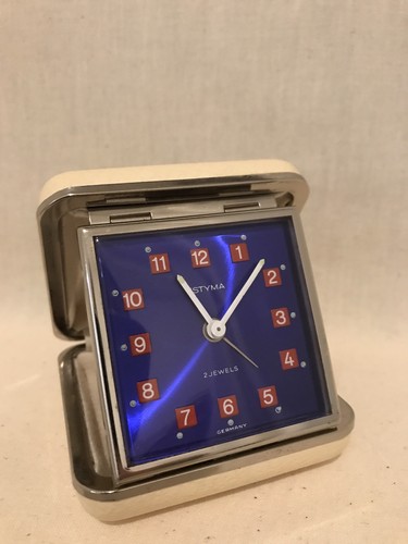 Vintage travel alarm - , clock